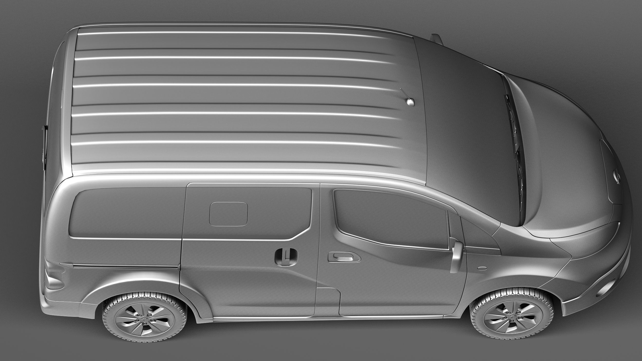 Nissan e-NV200 2015 3D model_15