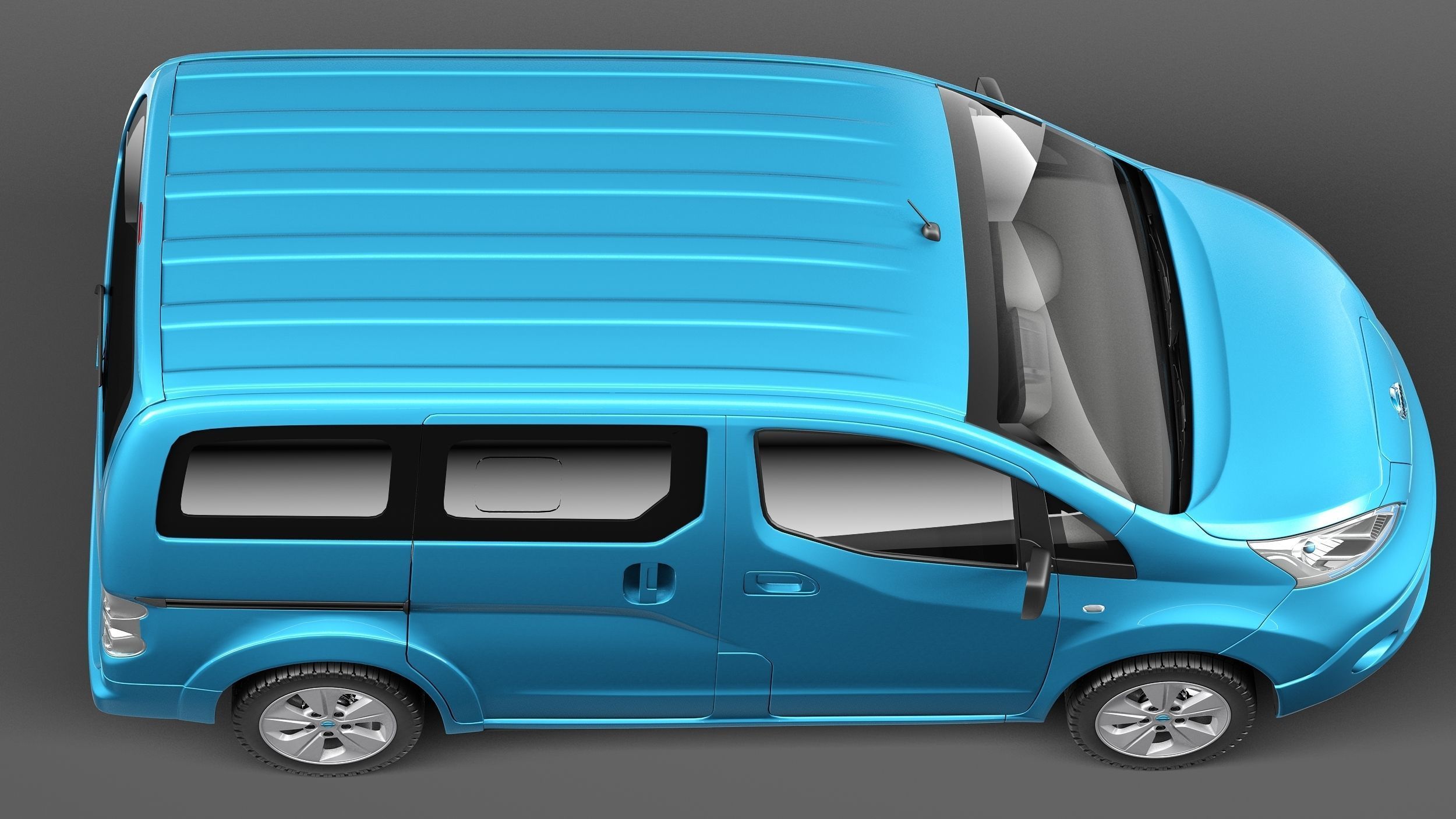 Nissan e-NV200 2015 3D model_7