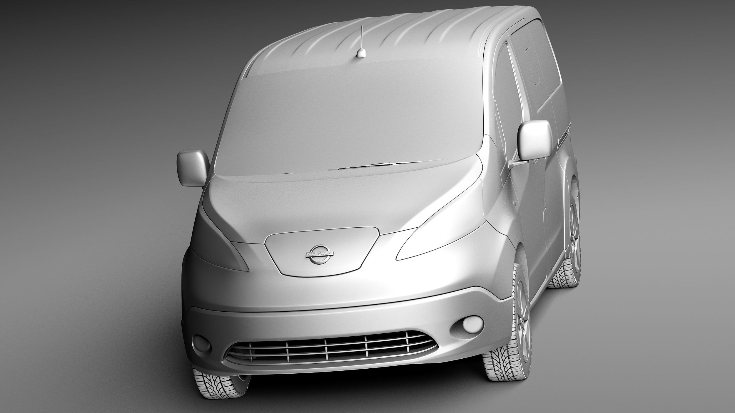 Nissan e-NV200 2015 3D model_9