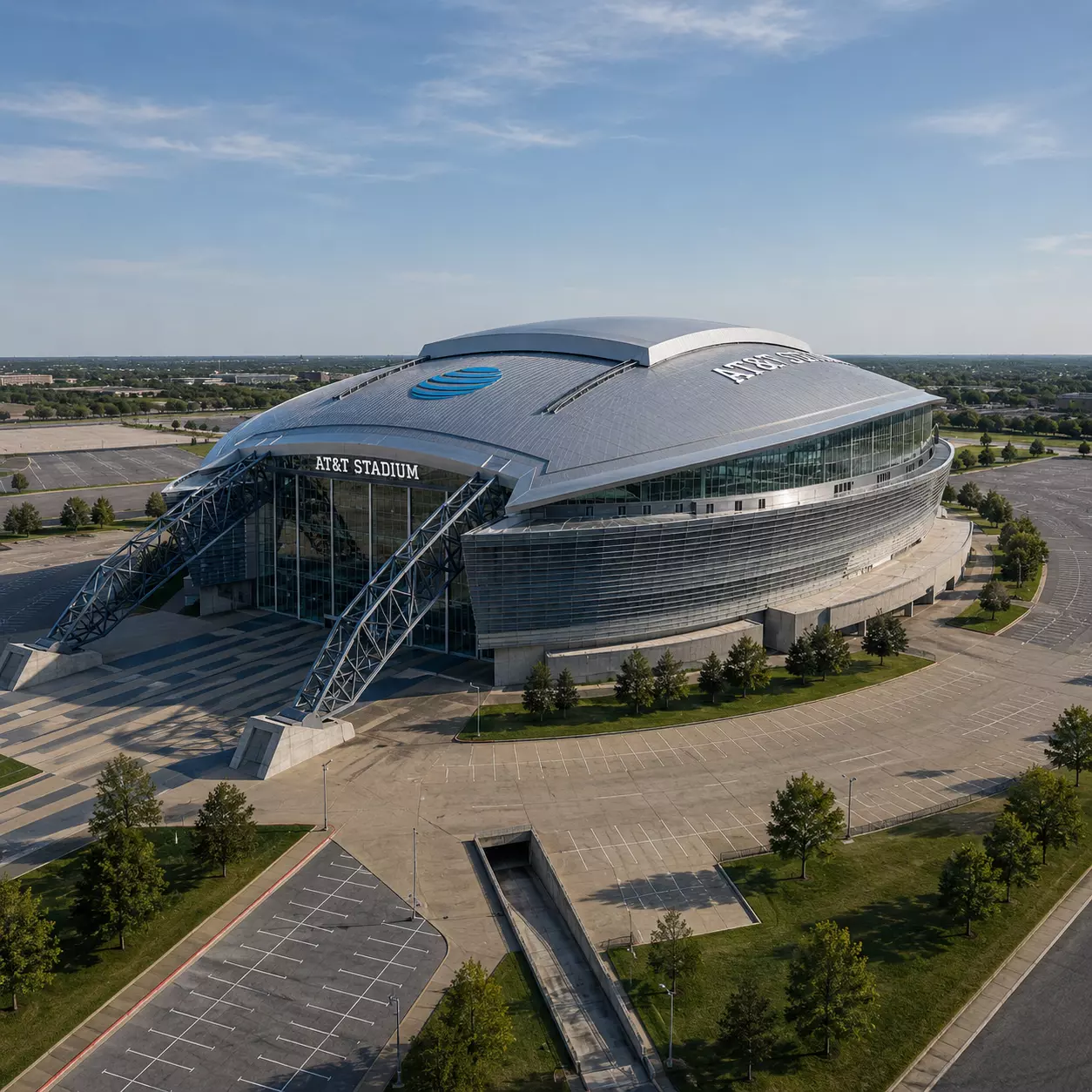 AT T Stadium Cowboys Stadium High-Detail American Football Arena 3D model