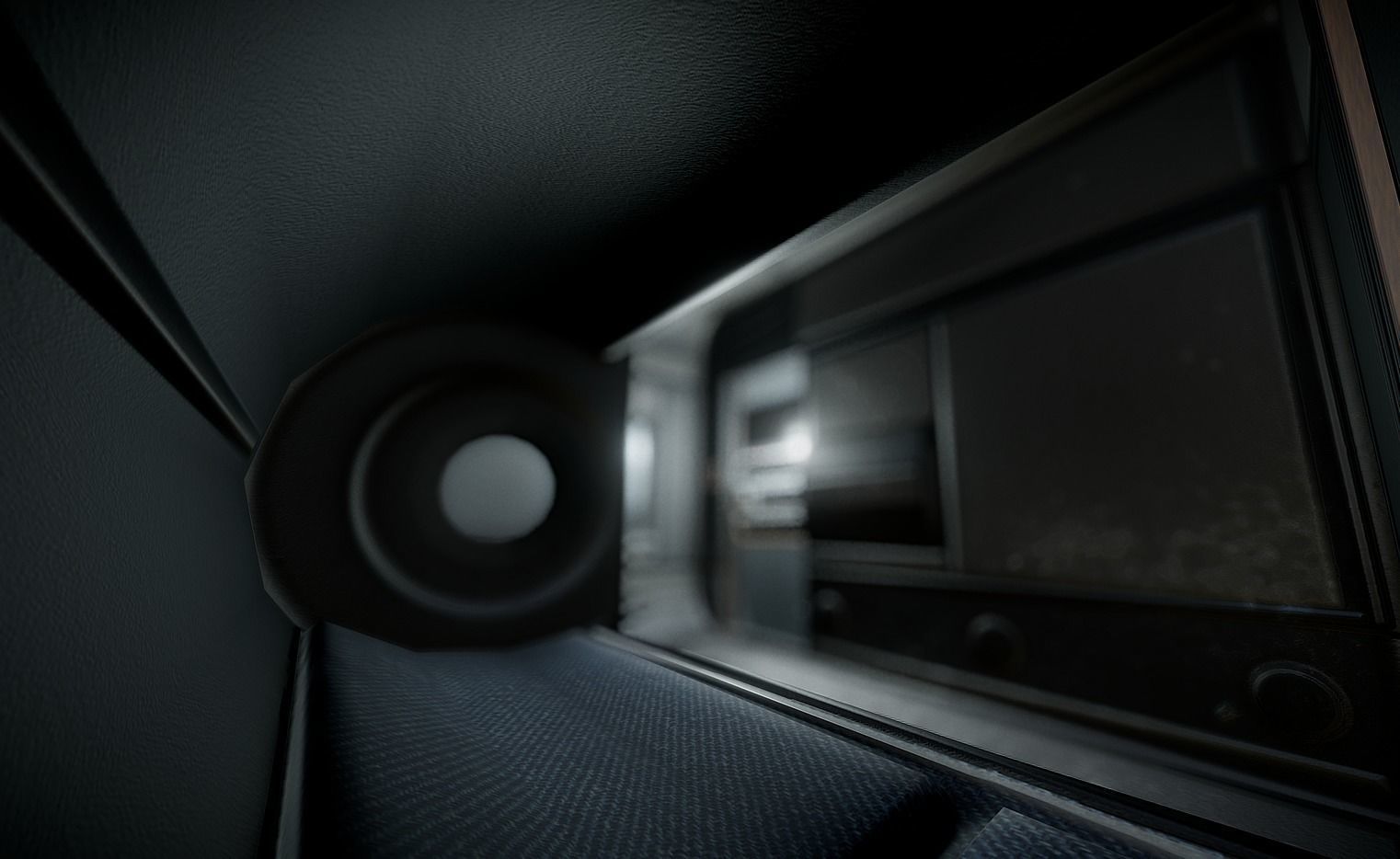 Futuristic Living Module Old Metal Version Low-poly 3D model_4