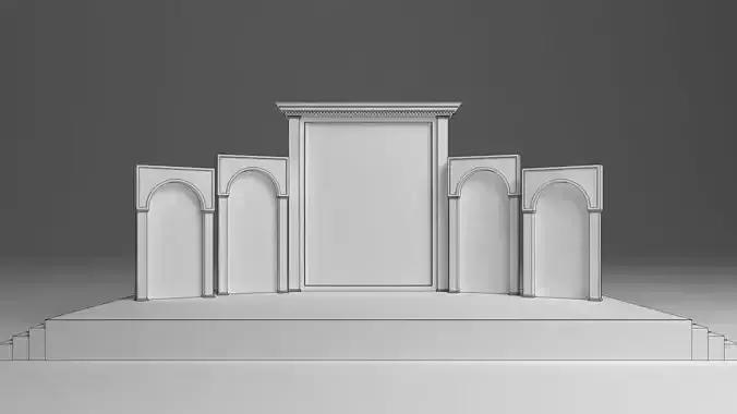 Modern Wedding Stage