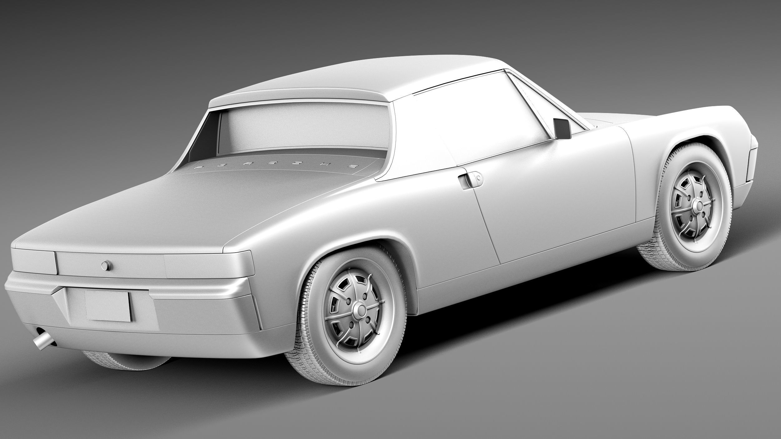 Porsche 914 1969-1976 3D model_12