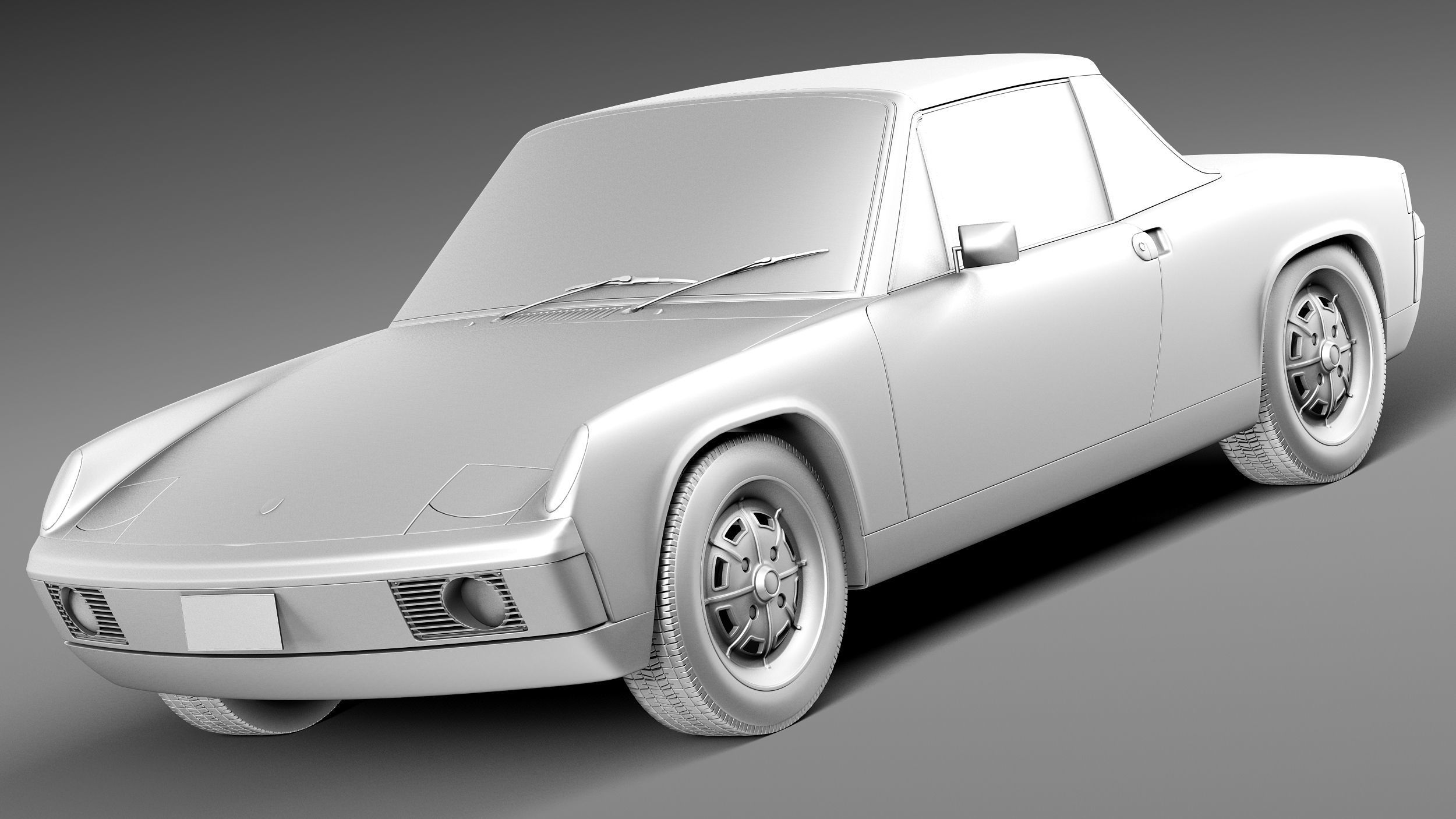 Porsche 914 1969-1976 3D model_8