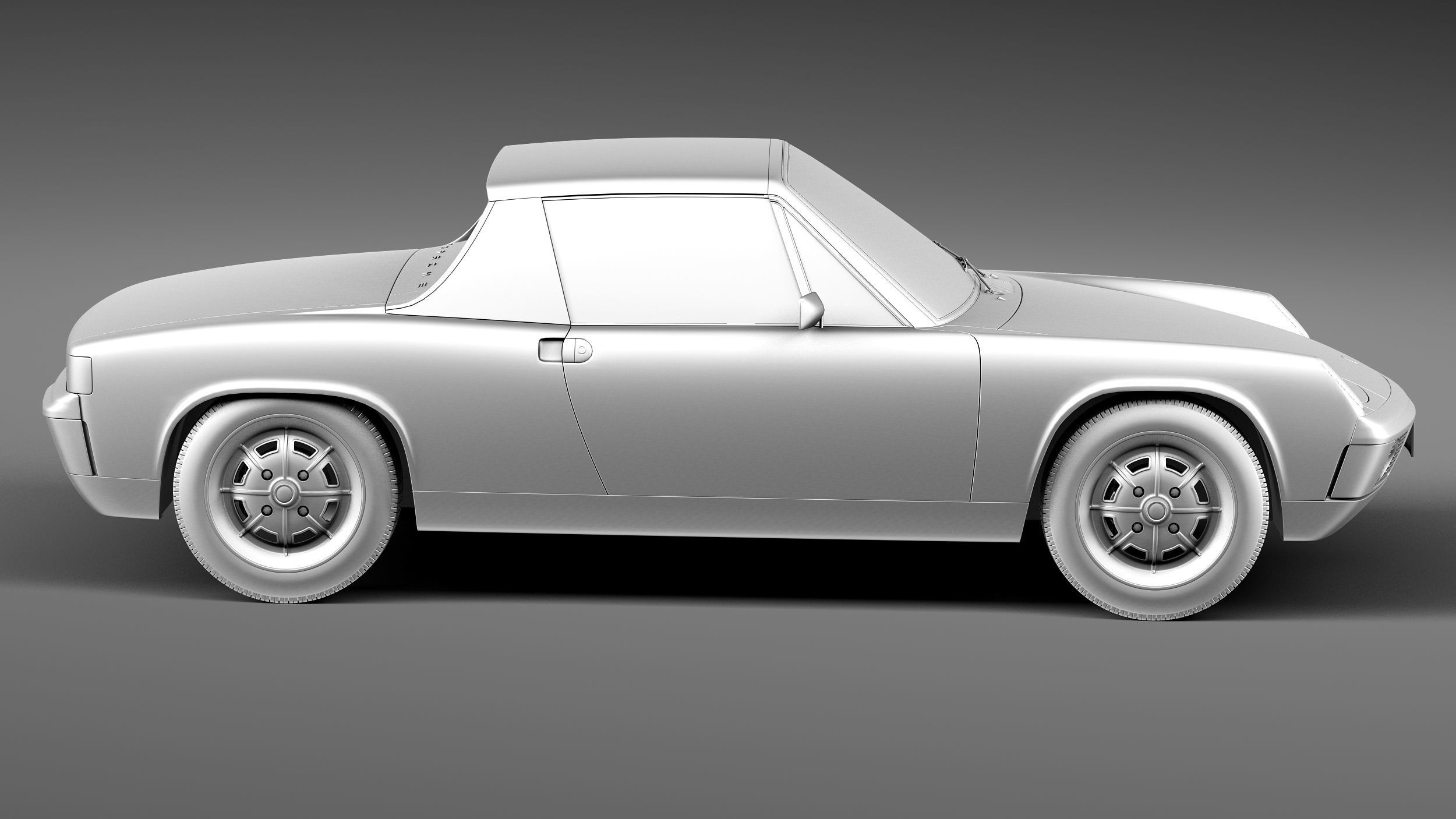 Porsche 914 1969-1976 3D model_14