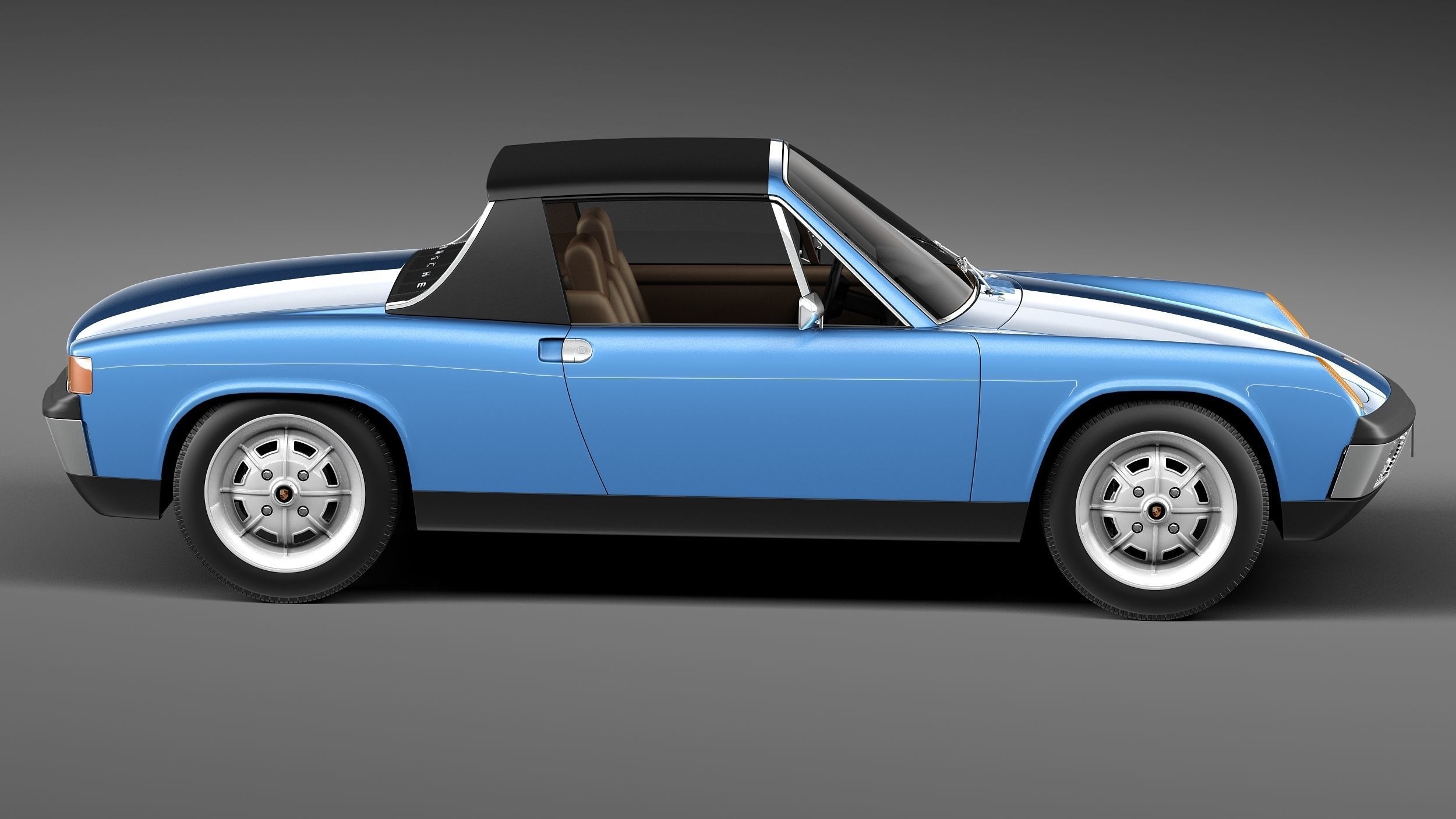 Porsche 914 1969-1976 3D model_6