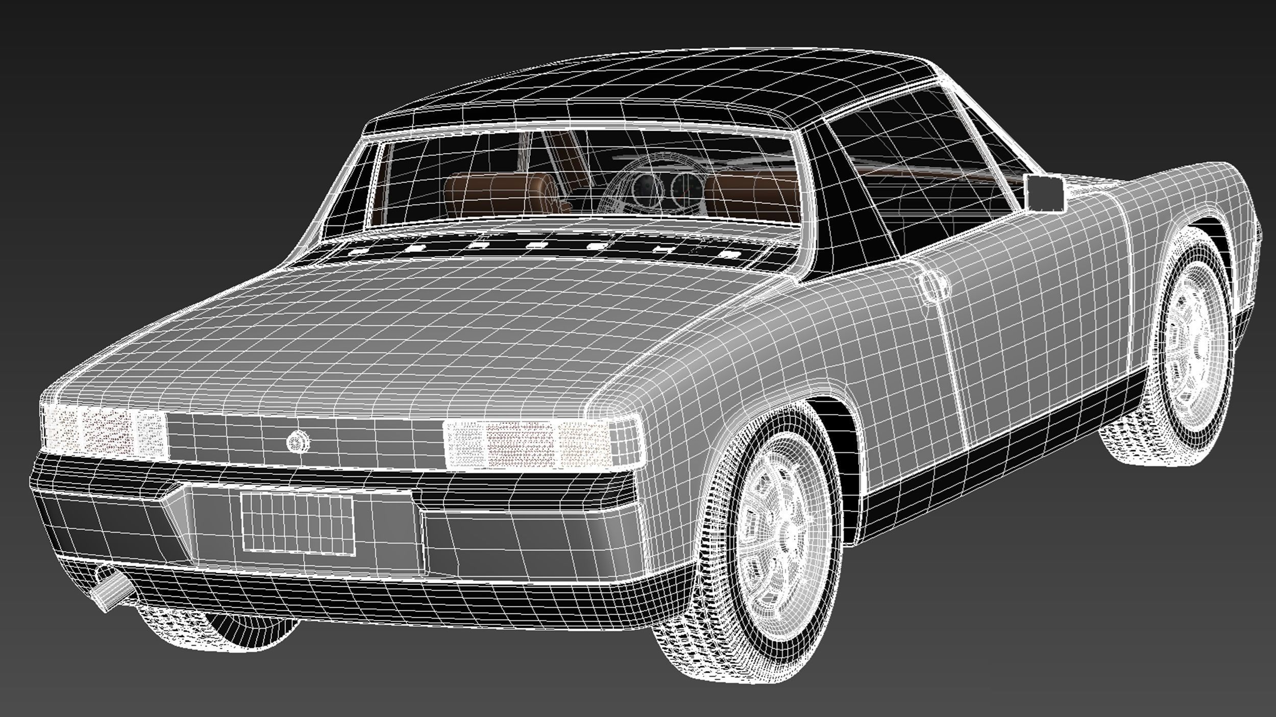 Porsche 914 1969-1976 3D model_18