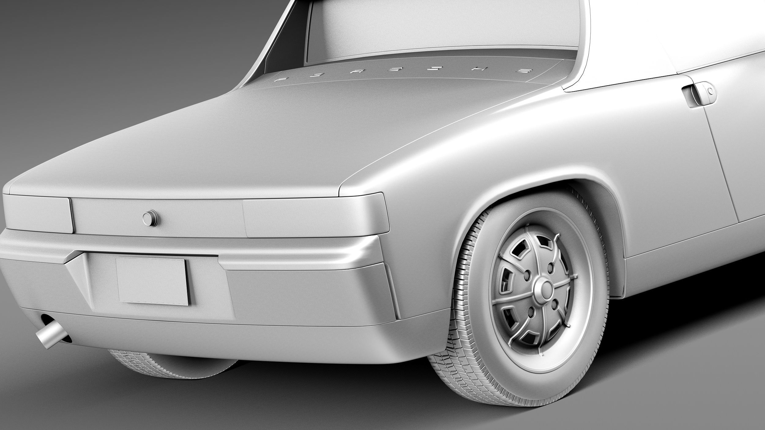 Porsche 914 1969-1976 3D model_11