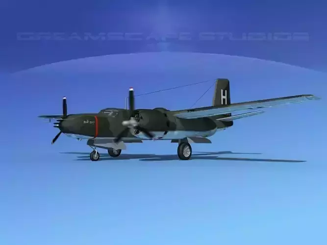 Douglas A-26B Invader V08 USAAF