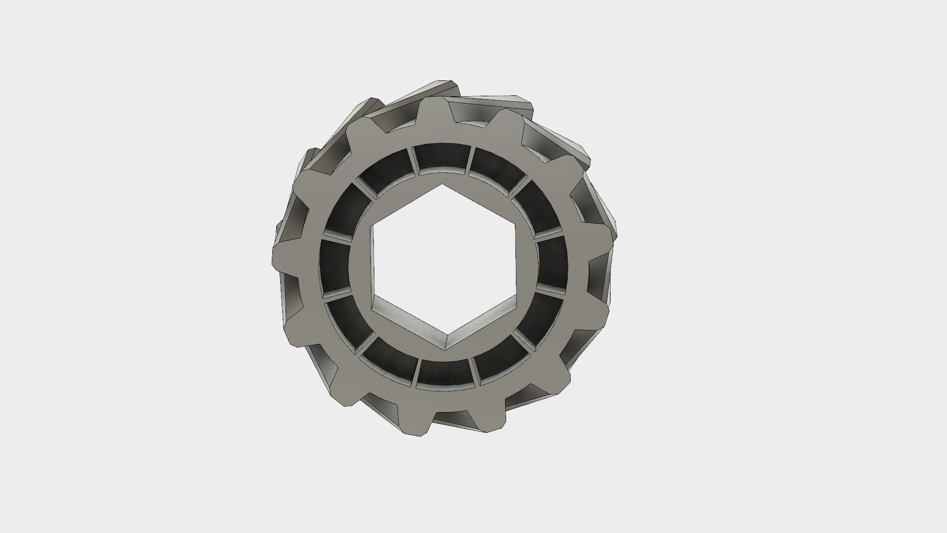 Helical Gear  3D print model_2