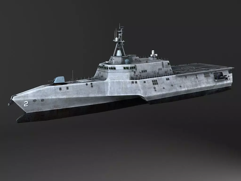 USS Independence LCS-2 3D model_0