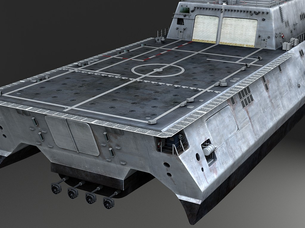 USS Independence LCS-2 3D model_5