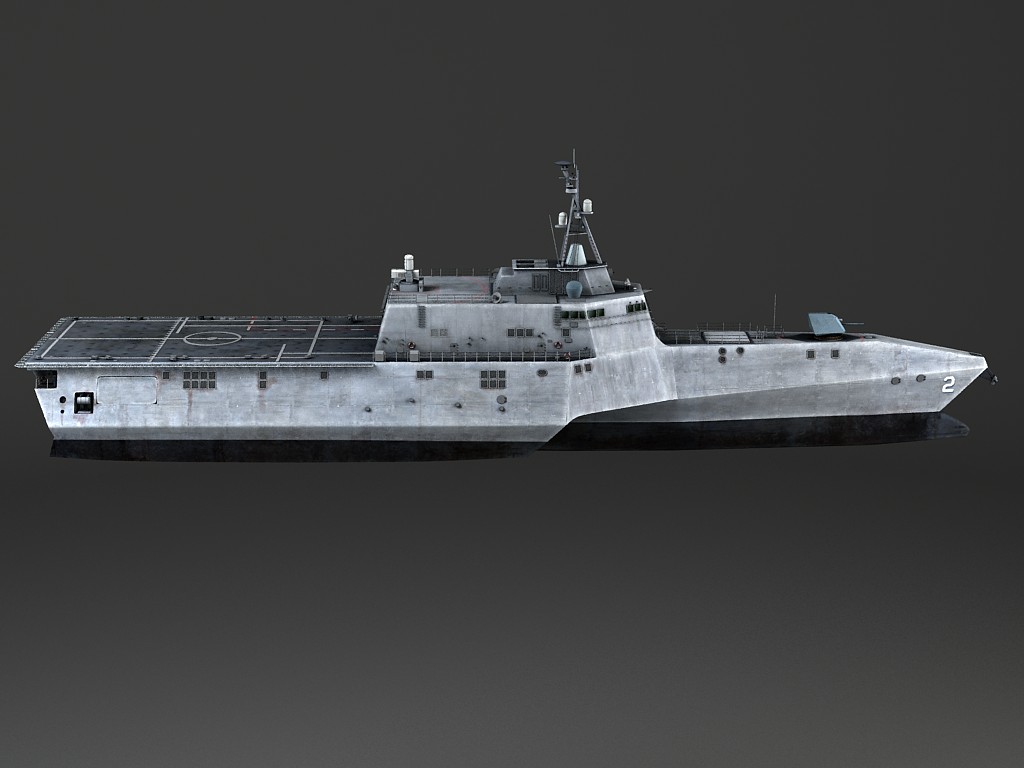 USS Independence LCS-2 3D model_8