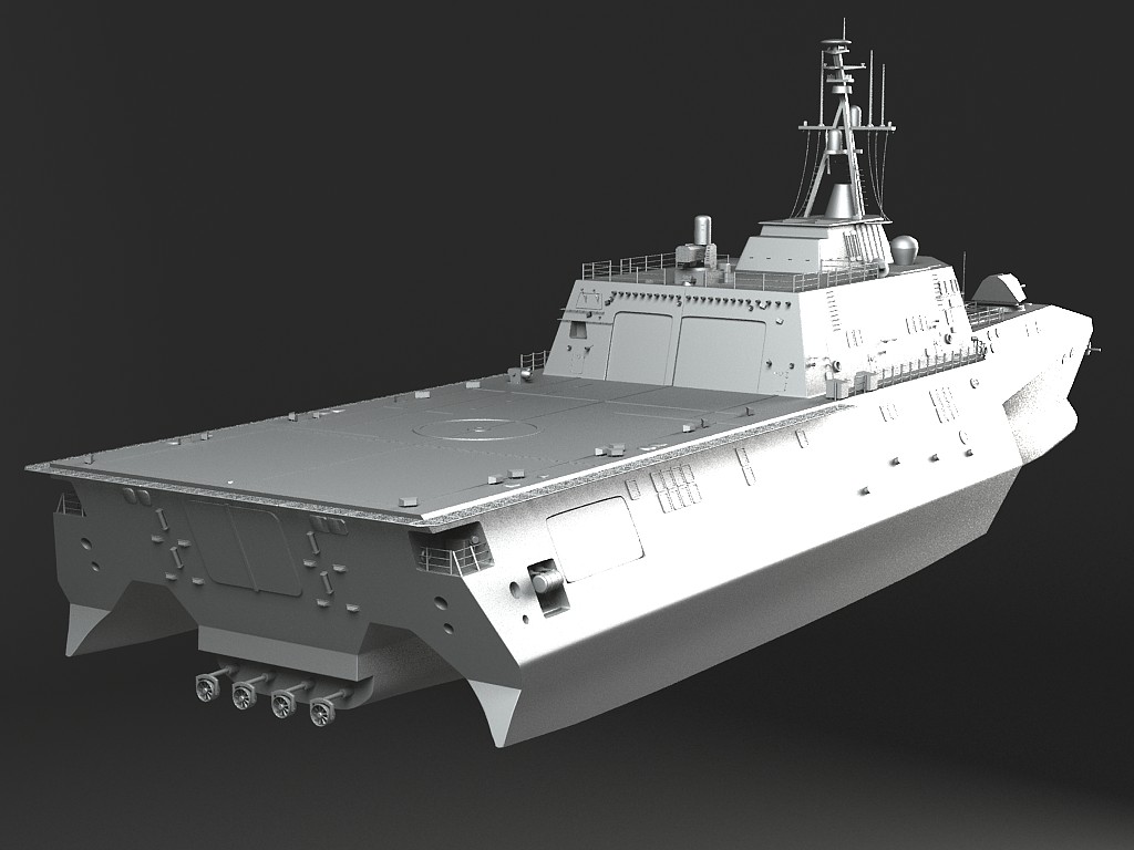 USS Independence LCS-2 3D model_13