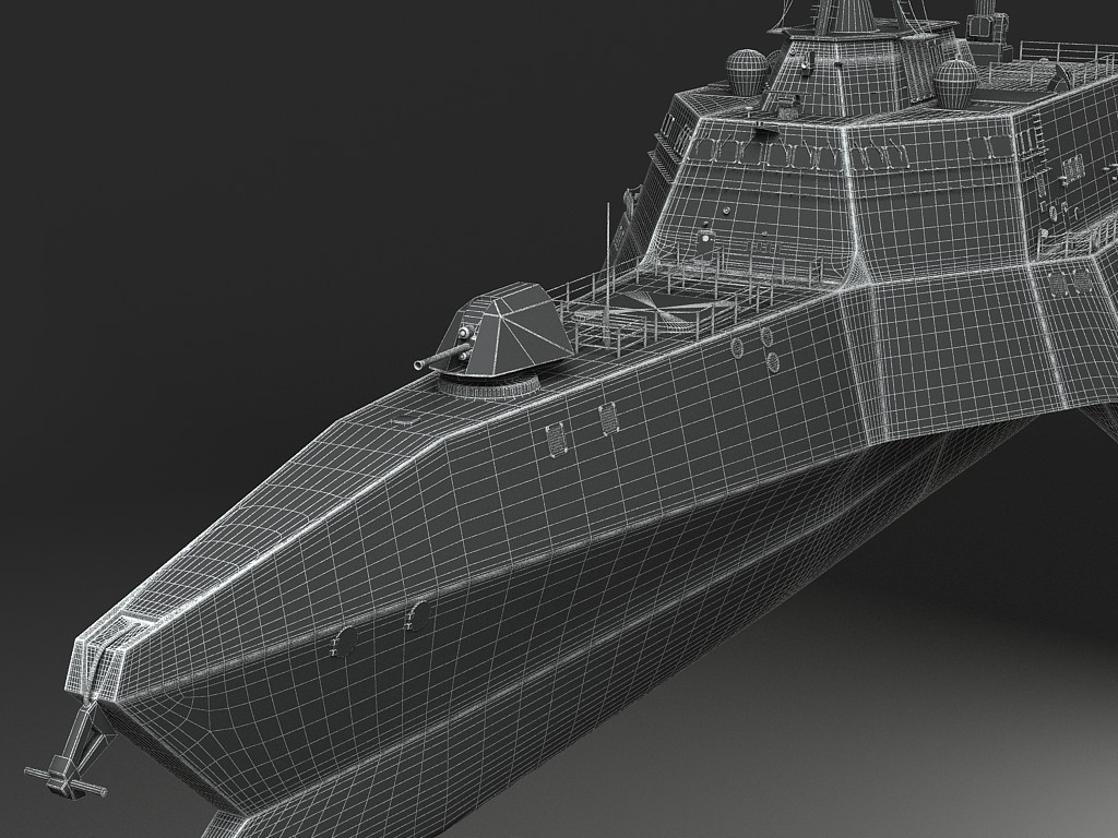 USS Independence LCS-2 3D model_15