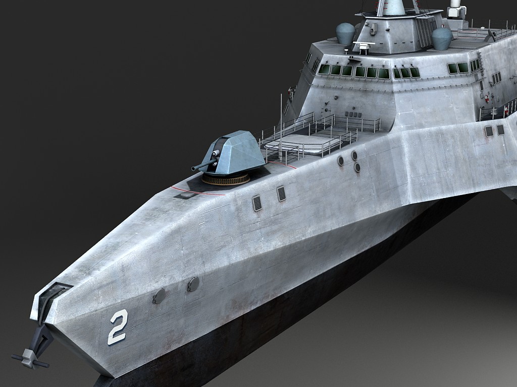 USS Independence LCS-2 3D model_2