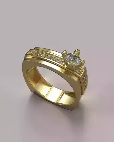  Unique Solitaire Ring