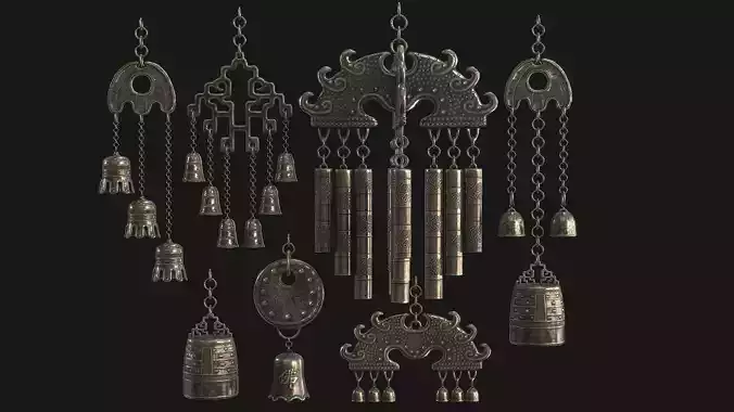 Wind Chime Props Collection