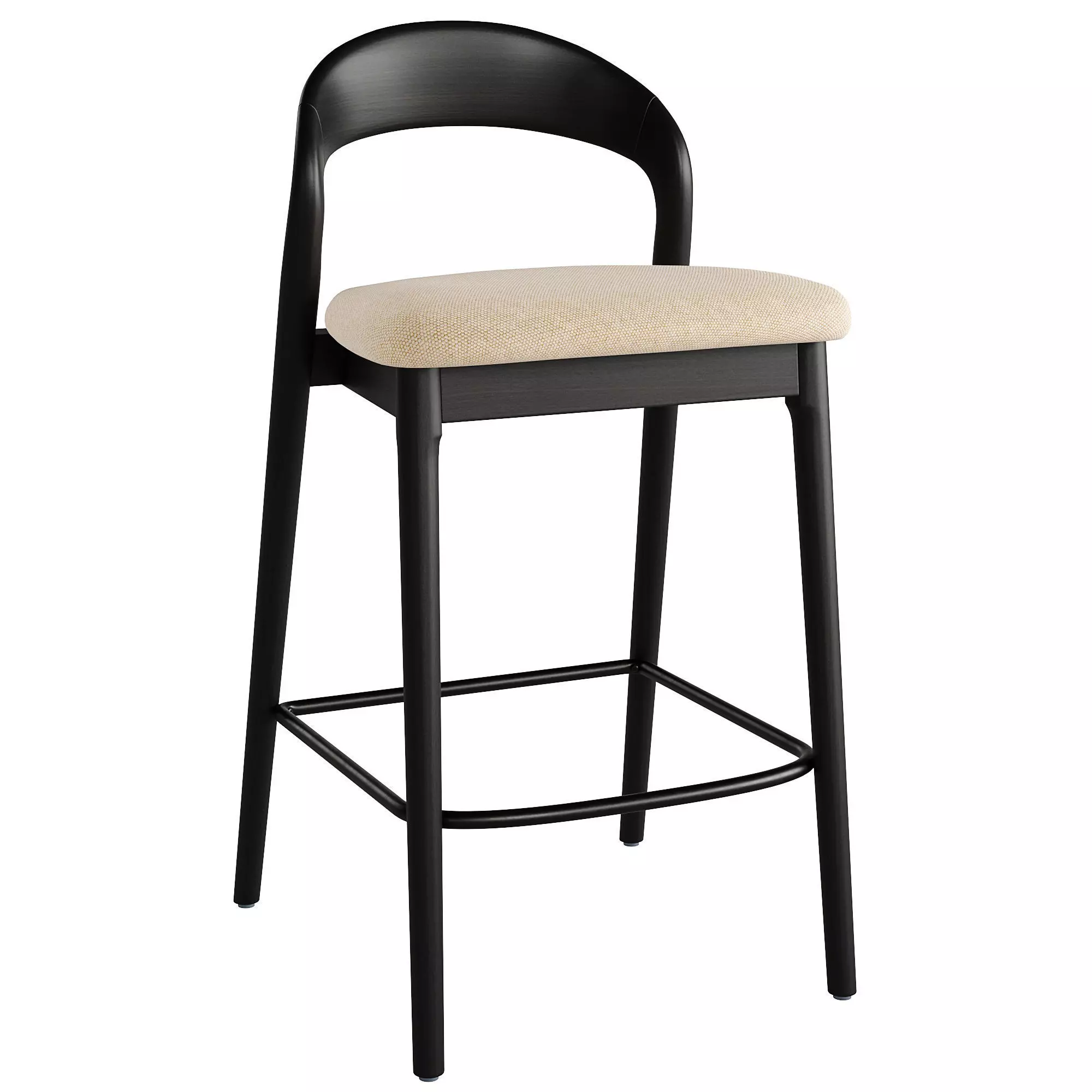 Ellery Kitchen bar stool 3D model