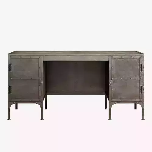 Restoration hardware industrial tool chest desk