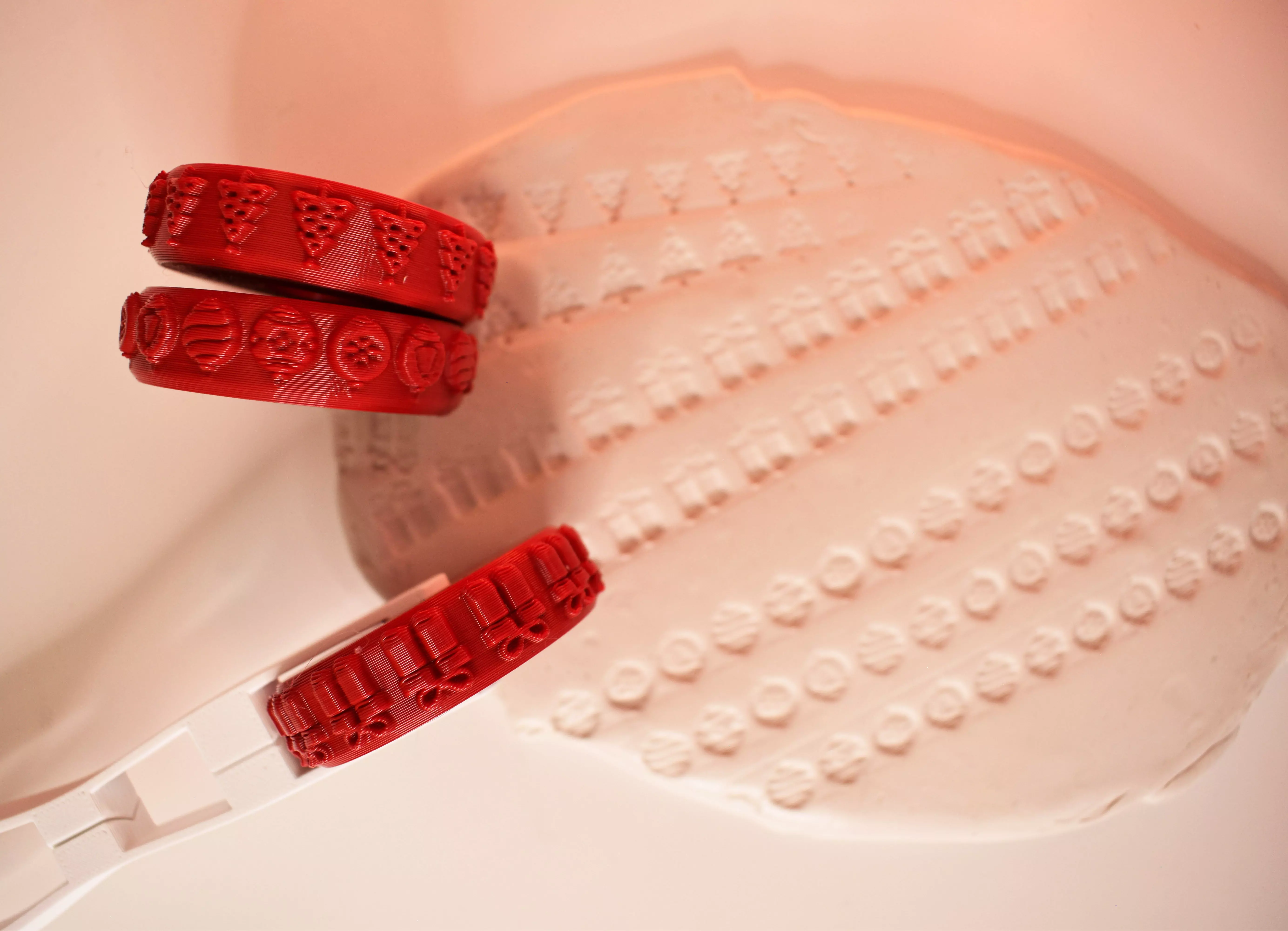 Stamp Wheels for Clay - Christmas patterns Free 3D print model
