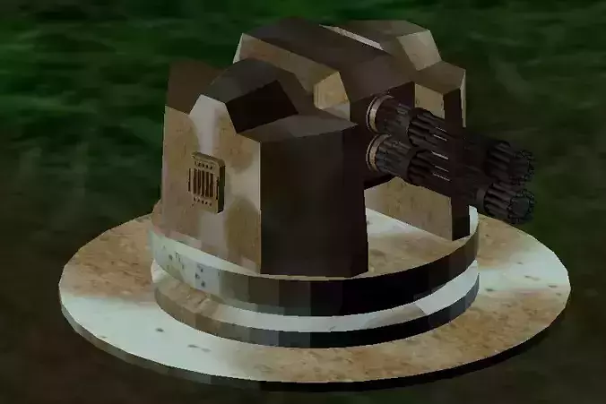 Turret star wars missile launcher