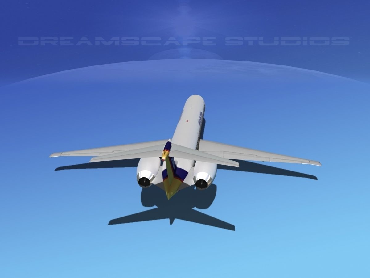 McDonnell Douglas MD-80 JAS 3D model_6