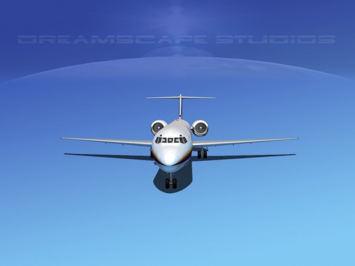 McDonnell Douglas MD-80 JAS 3D model_1