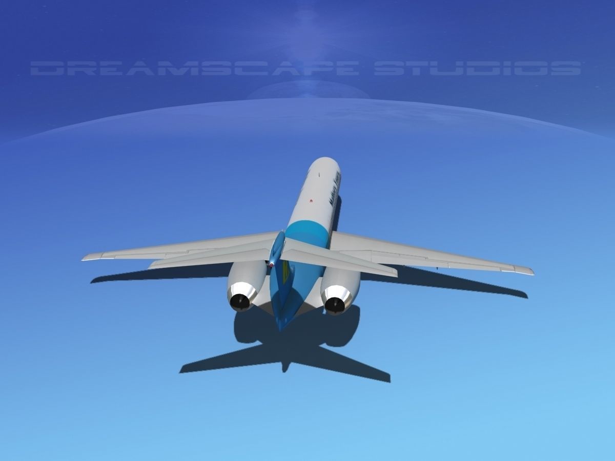 Douglas MD-80 Mallory Tours 3D model_6