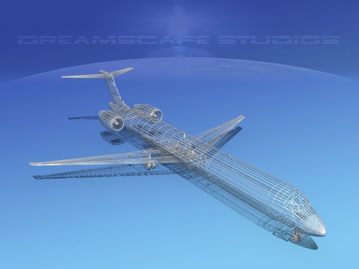 Douglas MD-80 Mallory Tours 3D model_15