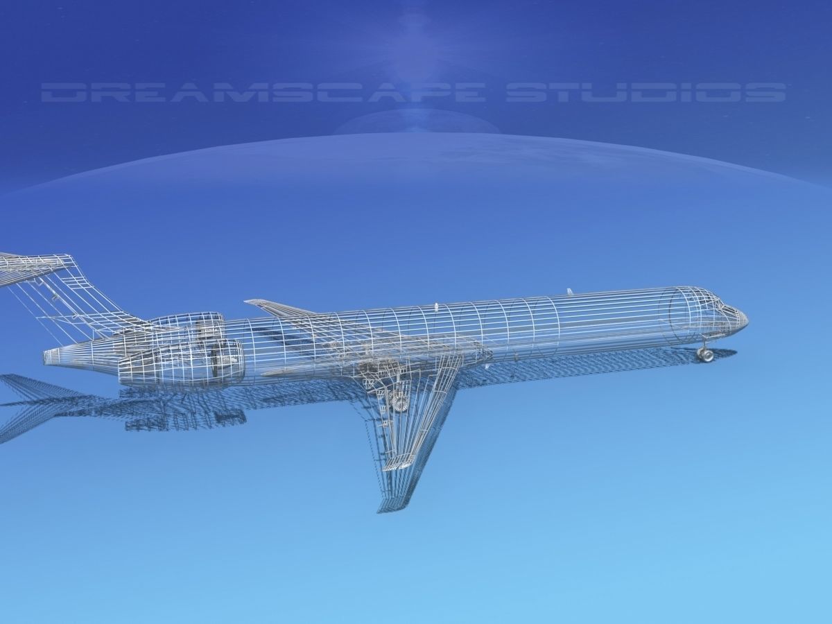 Douglas MD-80 Mallory Tours 3D model_13