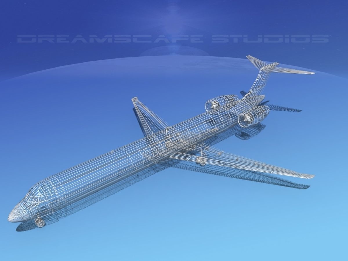 Douglas MD-80 Mallory Tours 3D model_12