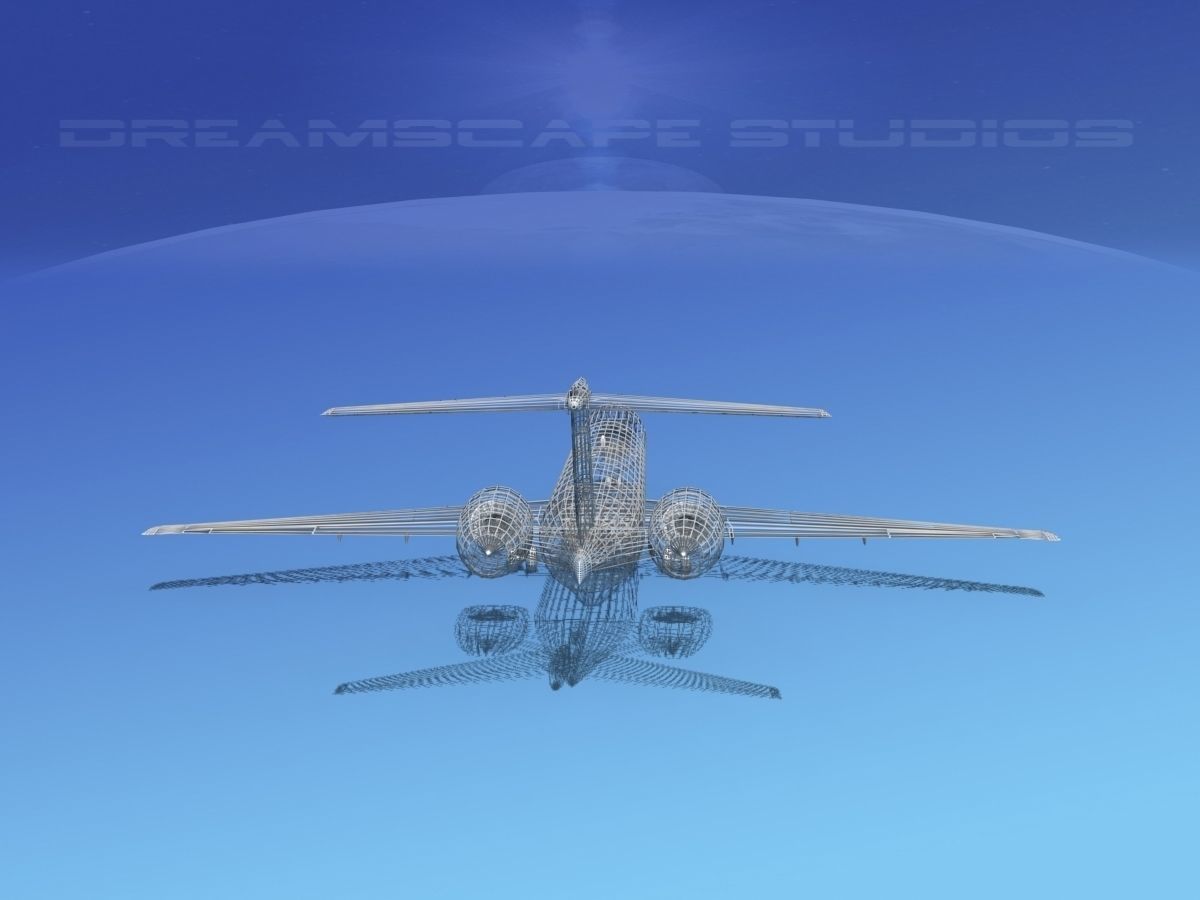 Douglas MD-80 Mallory Tours 3D model_14