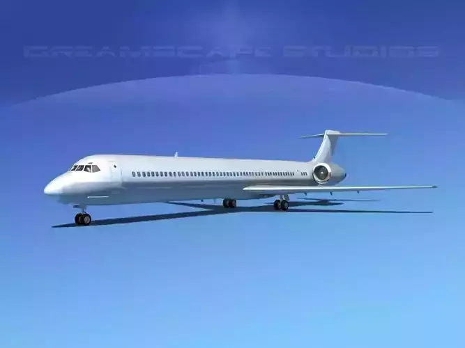 Douglas MD-80 Unmarked 1