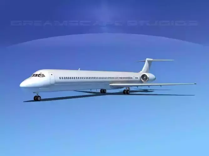Douglas MD-80 Unmarked 3