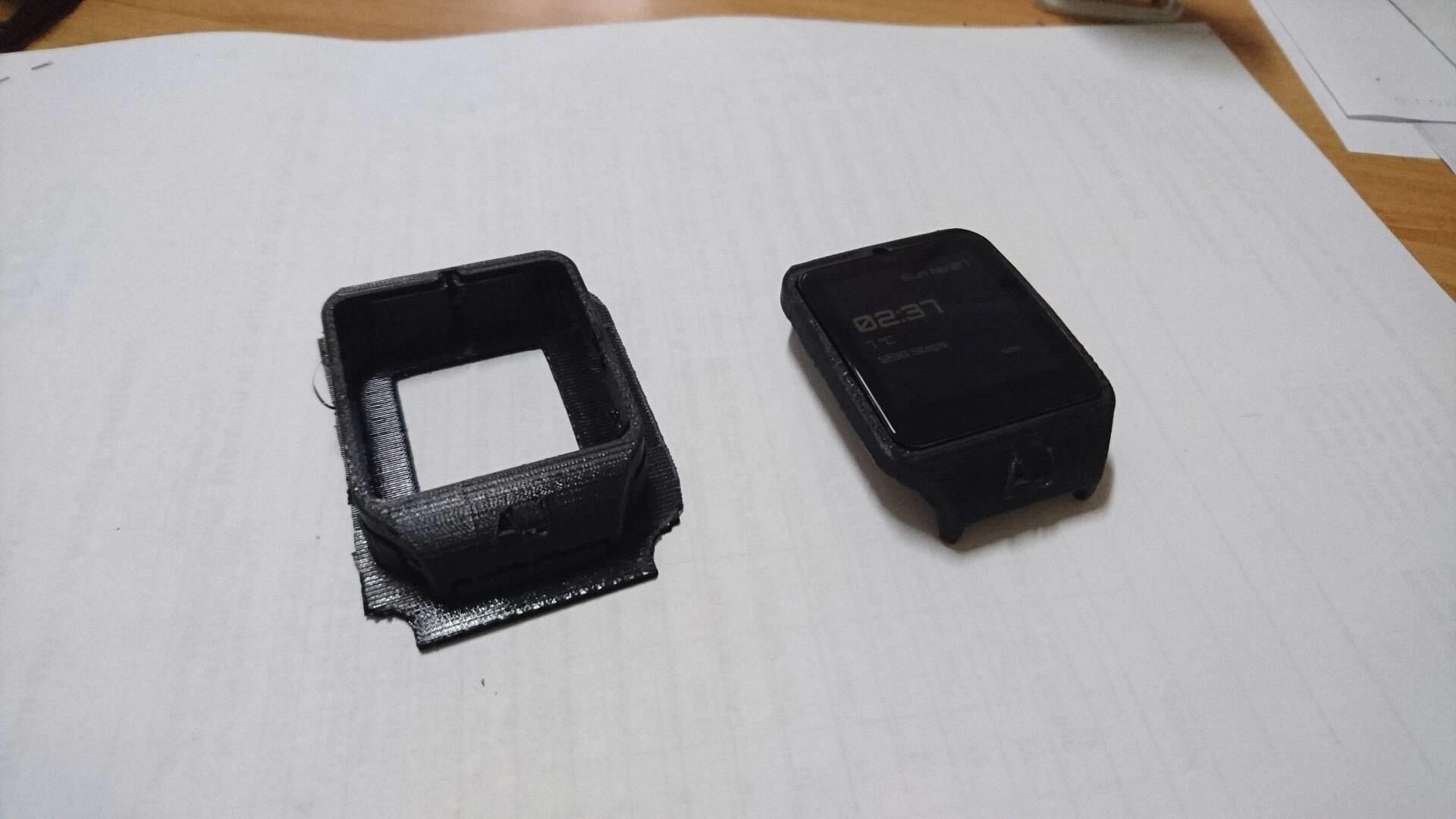 Watchband adapter for Sony Smartwatch 3 3D print model_1