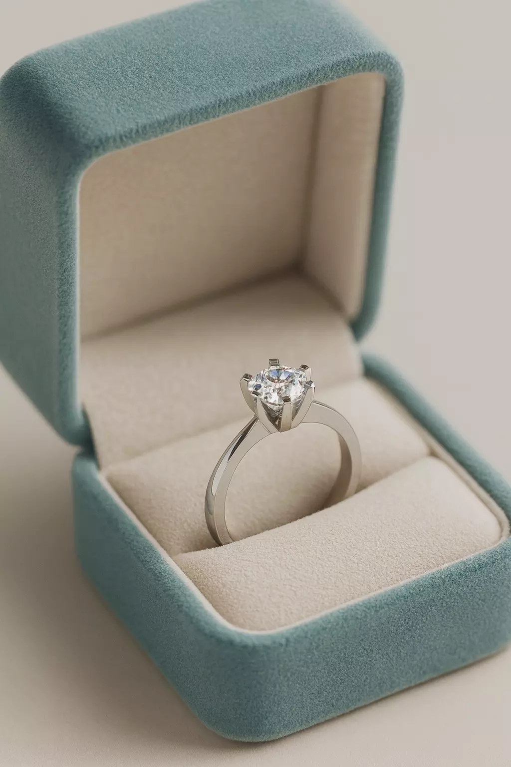 solitaire ring Free 3D print model