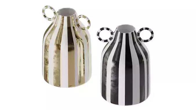 Kesoto Ceramic Vase 3D model