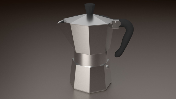 COFFEE ESPRESSO POT 3D model