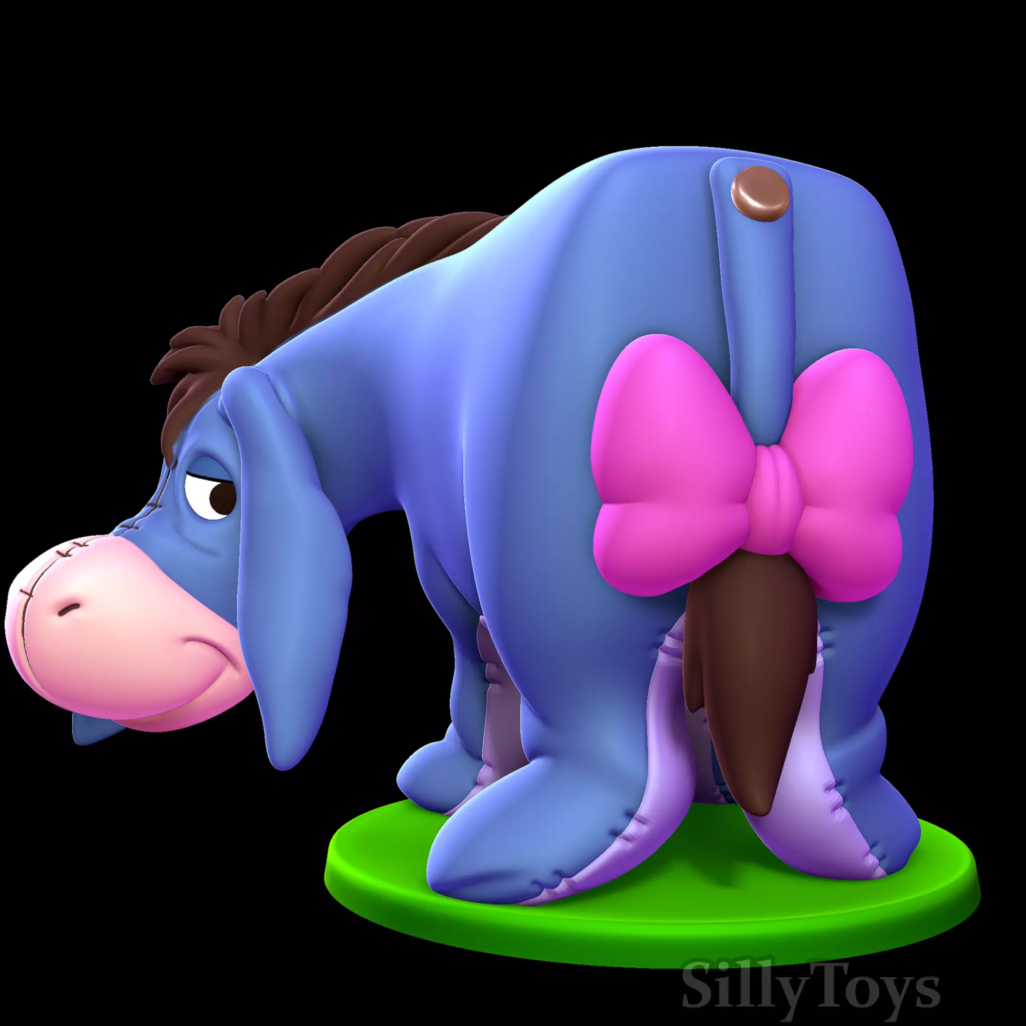 Eeyore - Winnie the Pooh 3D print model