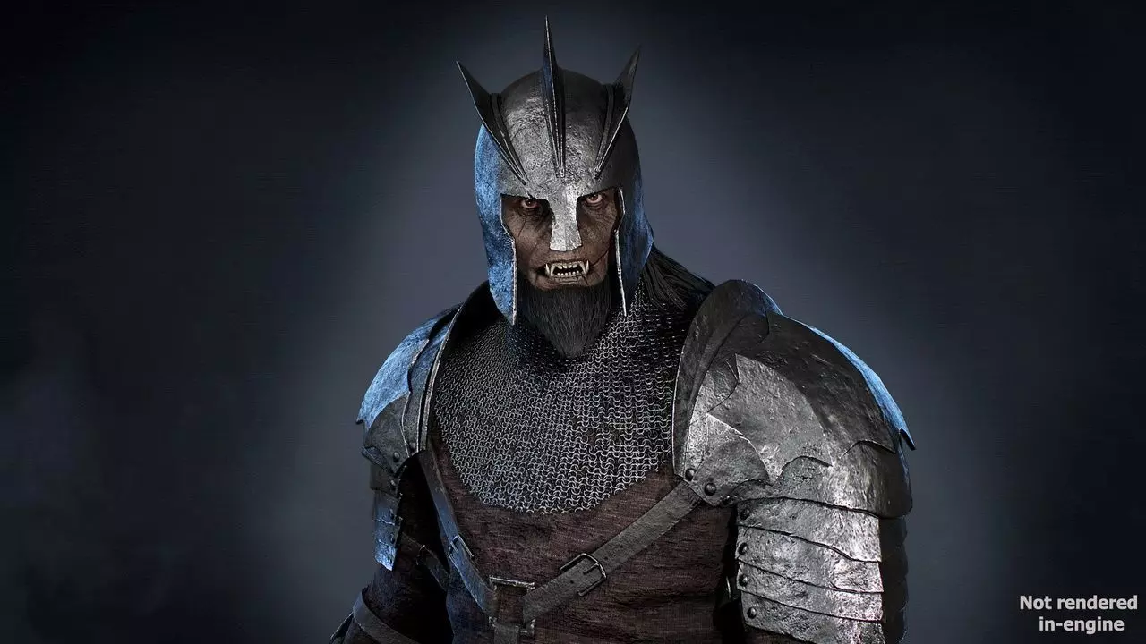 Orc Warrior Game Ready Low-poly 3D model