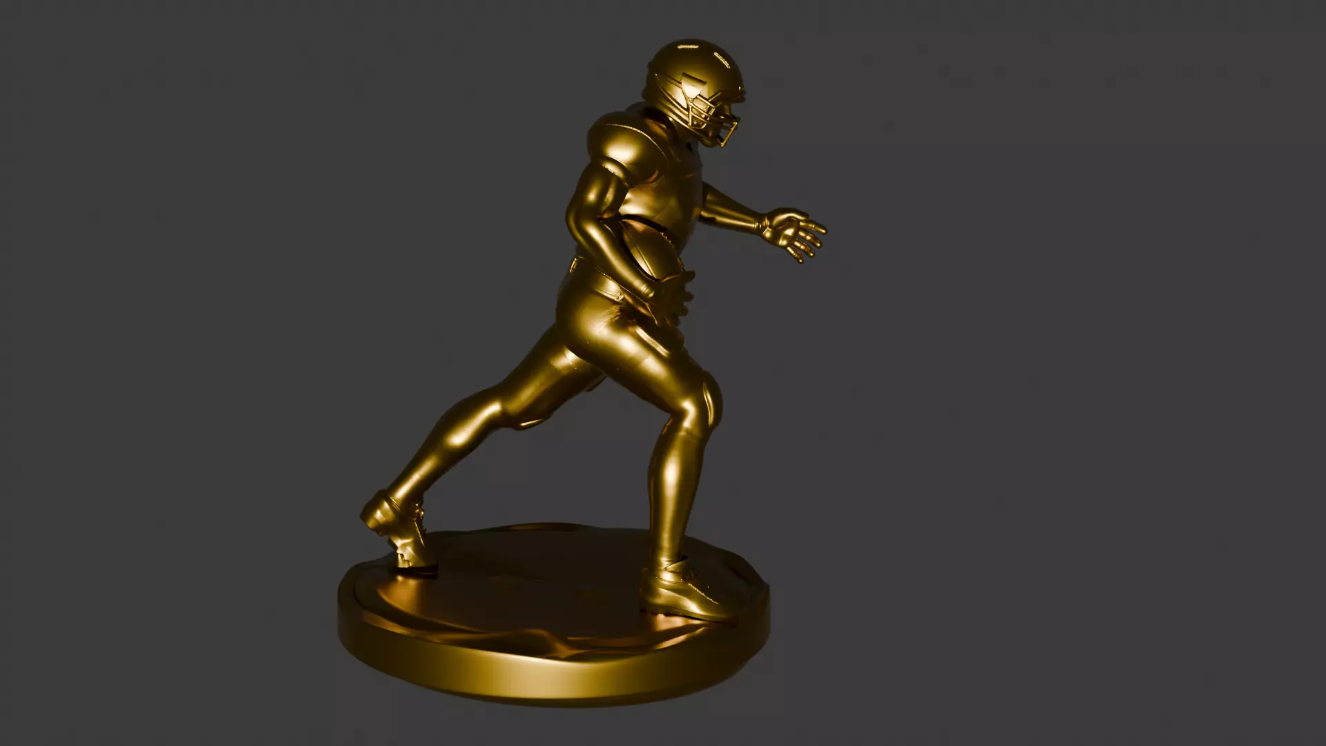 PACK OF 4 POSITIONS - 3D AMERICAN SOCCER PLAYERS 3D print model