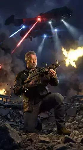 T-800 VETERAN Action Hero Soldie 3D model