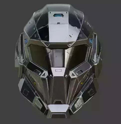 Futuristic Helmet