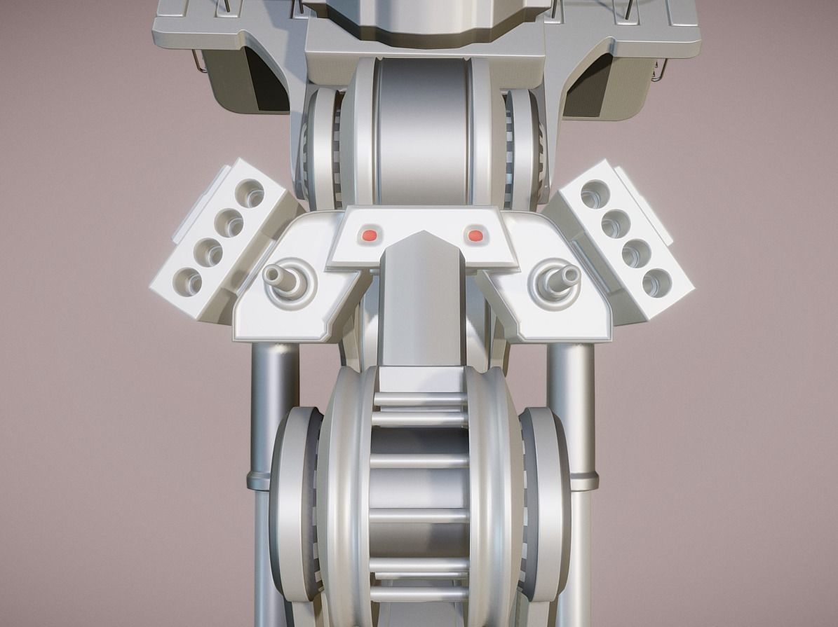 Futuristic Trike High Poly Version 3 3D model_17