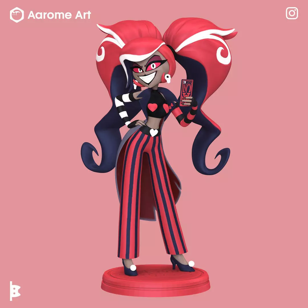 Velvette Hazbin Hotel 3D model 3D printable | CGTrader