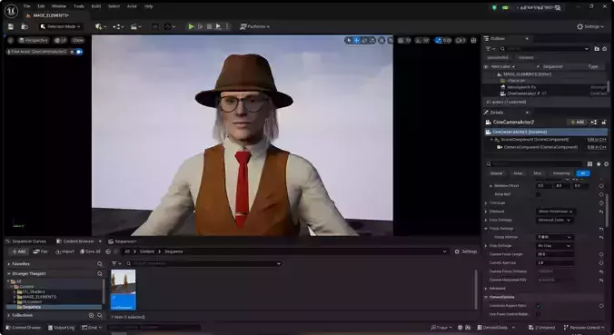 Stranger Things Vecna Henry Creel One - Retro Suit UE5 Animation Low-poly 3D model