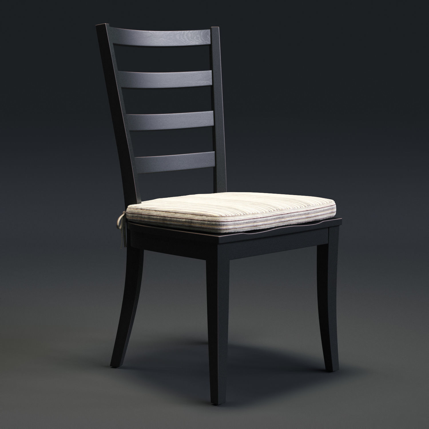 Harper Chair and Avalon Table  3D model_3