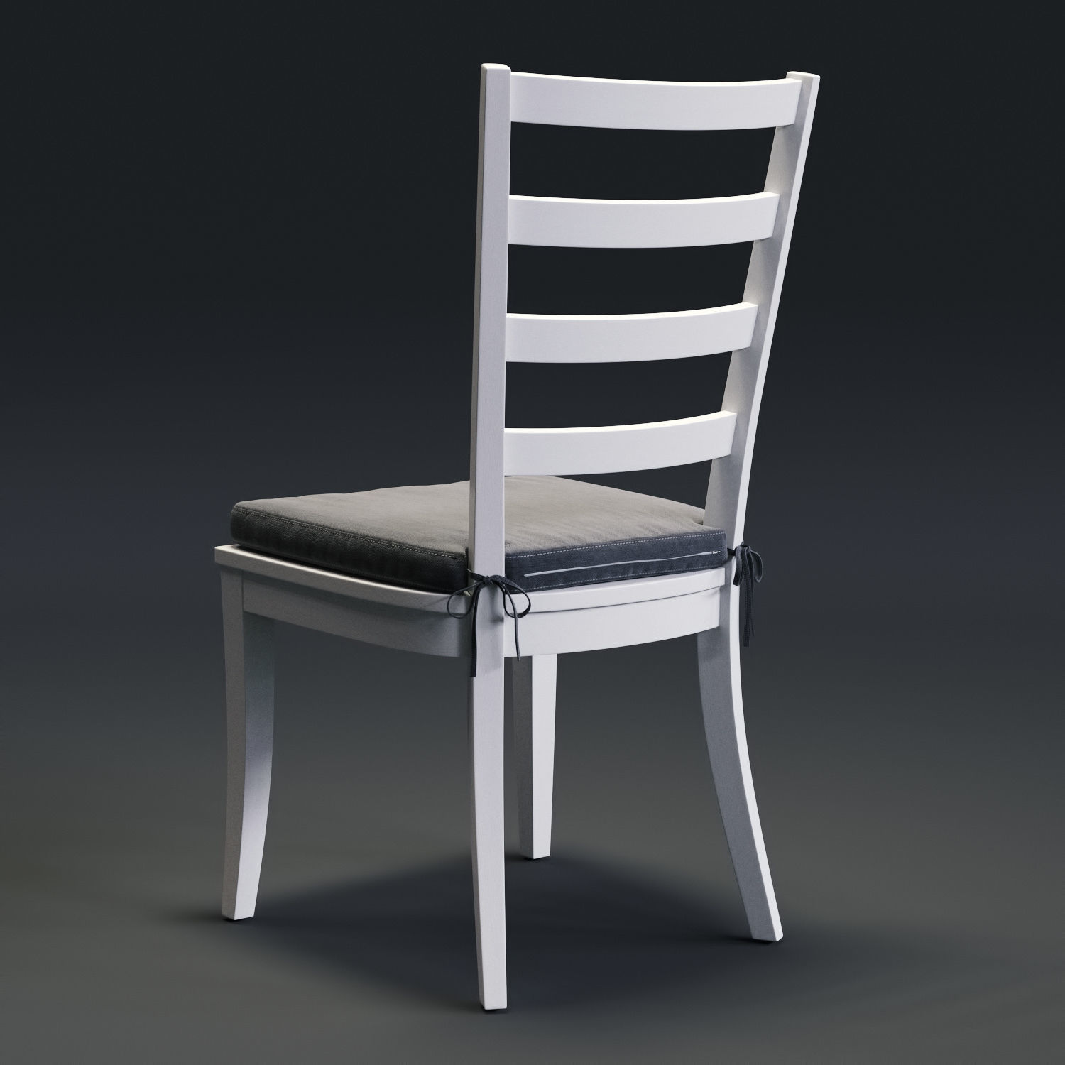 Harper Chair and Avalon Table  3D model_2
