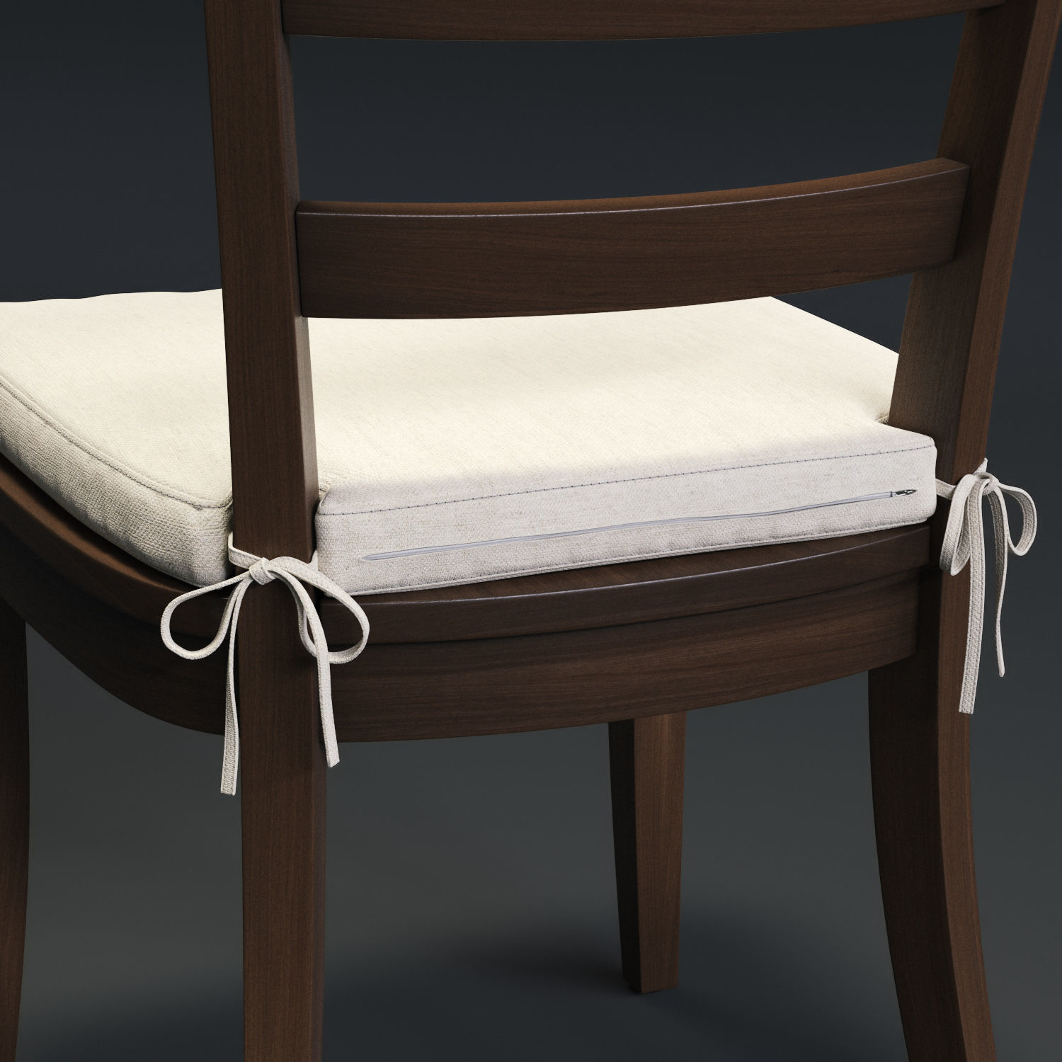 Harper Chair and Avalon Table  3D model_4